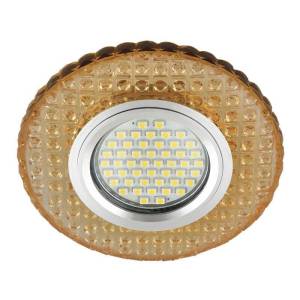 Встраиваемый светильник Fametto Luciole 143 DLS-L143 Gu5.3 Glassy/Gold