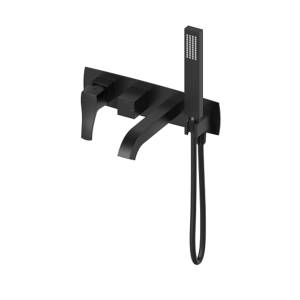 Смеситель для ванны Wonzon & Woghand Flex WW-88889072-MB встраиваемый, черный матовый