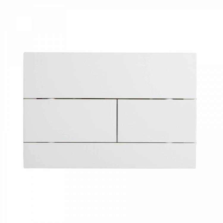 Кнопка смыва Wonzon & Woghand WW-IB235-MW механическая, белый матовый