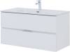 Мебель для ванной Aquanet Алвита New 100 274205 белый матовый, 1382x1010x460 фото 8