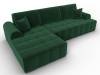 Диван угловой Лига Диванов Лига-080 134747L Зеленый фото 6