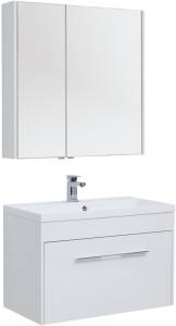 Мебель для ванной Aquanet Августа 90 белая