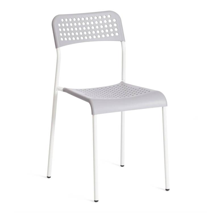 Стул Tetchair Adde (mod. C-049) 24666 серый, белый