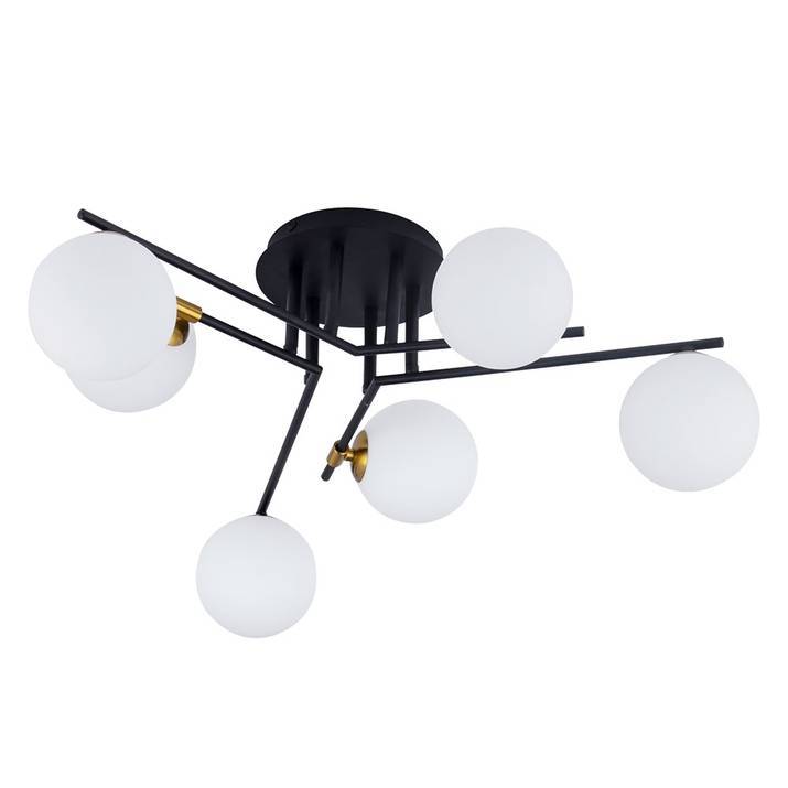 Светильник потолочный Arte Lamp Gemini A2243PL-6BK