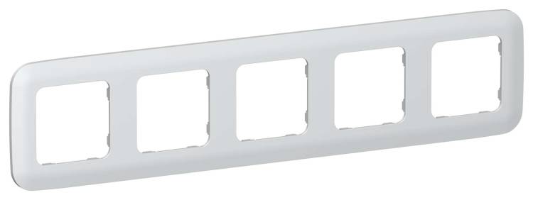 Рамка 5-постовая IEK Flite FI-M52-31-20-K36 жемчуг