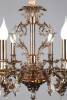 Подвесная люстра Omnilux Senis Gold OML-74703-06 фото 5