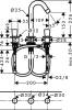 Смеситель для раковины Hansgrohe Logis 71133000 фото 2