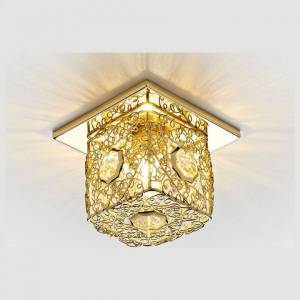 Встраиваемый точечный светильник Ambrella light Desing D1003 G/CL