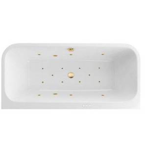 Акриловая ванна Excellent Arana RELAX WAEX.ARA18.RELAX.GL 180x85 золото