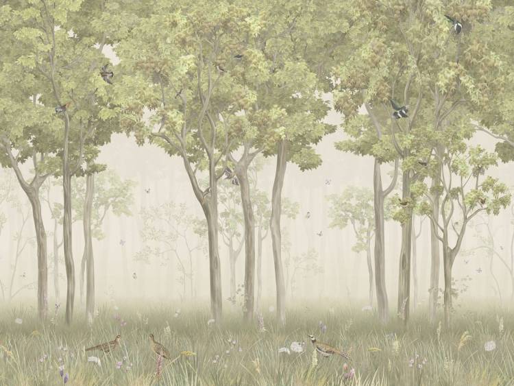 Фреска Ortograf Aurora 34107 Misty grove Флора FLN