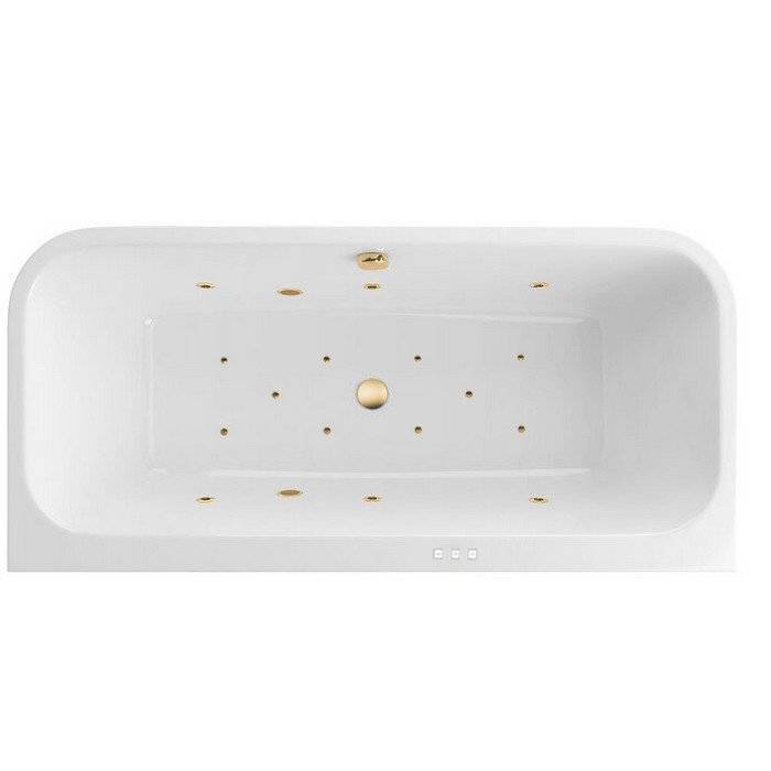 Акриловая ванна Excellent Arana RELAX WAEX.ARA18.RELAX.GL 180x85 золото