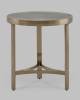 Стол журнальный Stool Group Адриана EET-223-BRCG-BNSG серая керамика 50x50x55 фото 2