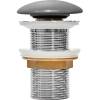 Донный клапан для раковины IDDIS Optima Home OPHGM00i88 серый матовый