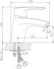 Смеситель для раковины Haiba HB1066 фото 3