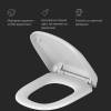 Крышка-сиденье Am.Pm Sensation C307851WH с микролифтом фото 7