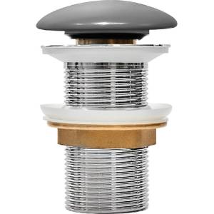 Донный клапан для раковины IDDIS Optima Home OPHGM00i88 серый матовый