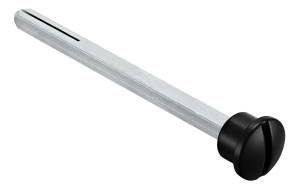 Квадрат Morelli LUX-SPINDLE-WC 110 NERO черный, с кнопкой
