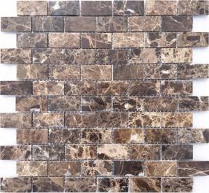 Мозаика LeeDo Pietrine 4 Emperador Dark Pol (2.3x4.8) 29.8x29.8