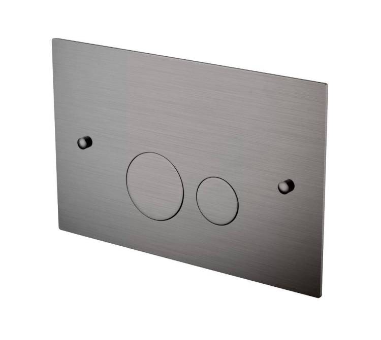 Кнопка смыва Boheme 648-GM ультраплоская, Gun Metal