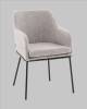 Стул Stool Group Кози AV 318-C82sm-08 серый, букле, с подлокотниками фото 2