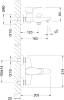 Смеситель для ванны с душем Lemark Nero LM0214C фото 3