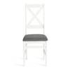Стул Tetchair Crossman 20020 white, ткань тёмно-серая (150) разобранный 100x41x40 фото 5