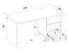 Стол письменный Сокол СПм-210 00-00015564, 4680212015434 Белый фото 4