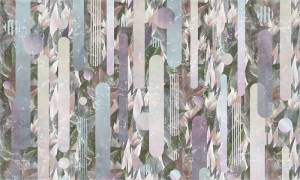 3D Фотообои Artegrafico «Буйство красок» MN-013 канвас