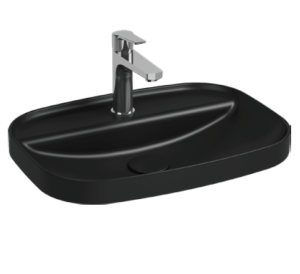 Раковина Isvea Infinity 55 10NF50055SV-2N черный матовый, 55x40