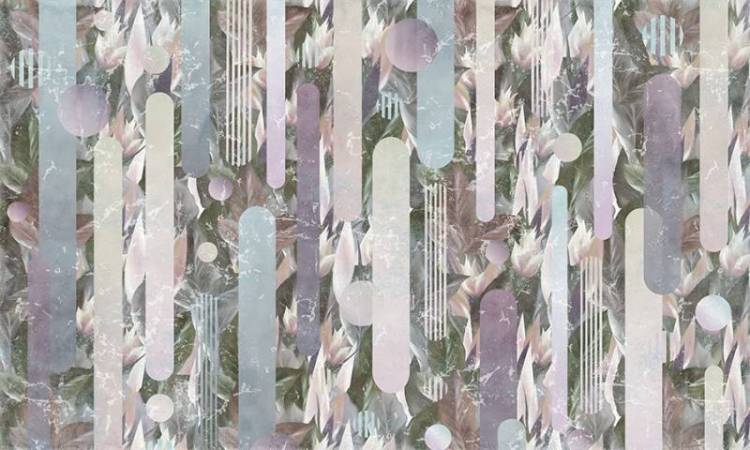 3D Фотообои Artegrafico «Буйство красок» MN-013 канвас