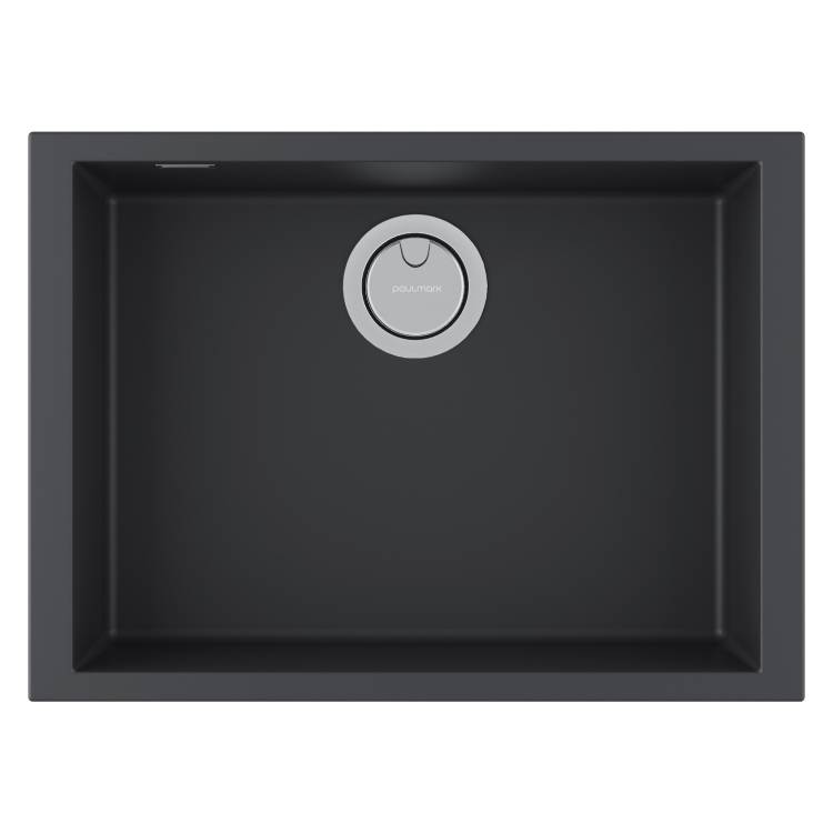 Мойка кухонная Paulmark Neo Classic 60 PM966044-AN Антрацит, 60x43.5