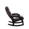 Кресло-качалка Leset Модель 67 2500000190940 Венге текстура/Varana DK-Brown фото 3