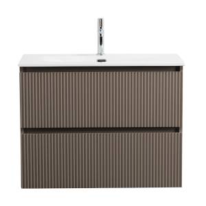 Тумба под раковину BelBagno UNO-MINI-900-2C-SO-СO подвесная, бежевая матовая