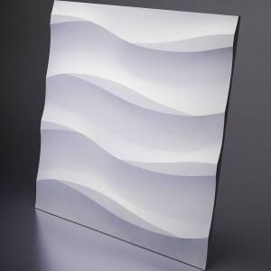 Гипсовая 3D панель Artpole Cotton M-0041 600x600