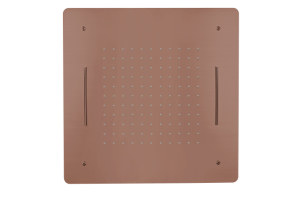 Верхний душ Boheme 428-BRB 2-х функциональный, Brushed Bronze