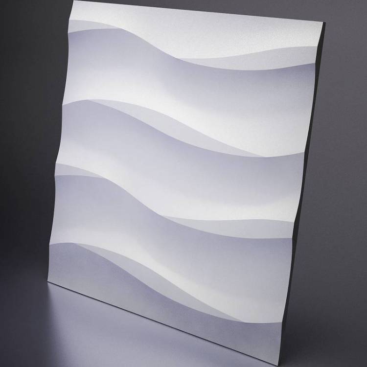 Гипсовая 3D панель Artpole Cotton M-0041 600x600