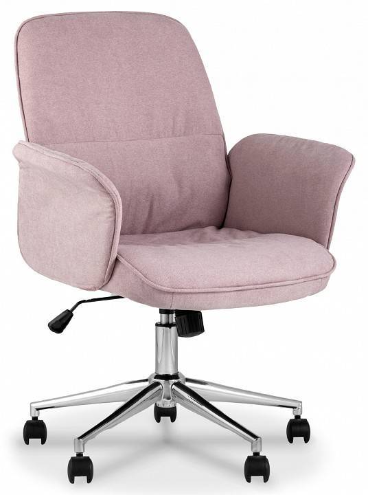 Кресло компьютерное Stool Group Simona THOMASINA GY702-6 PINK розовый