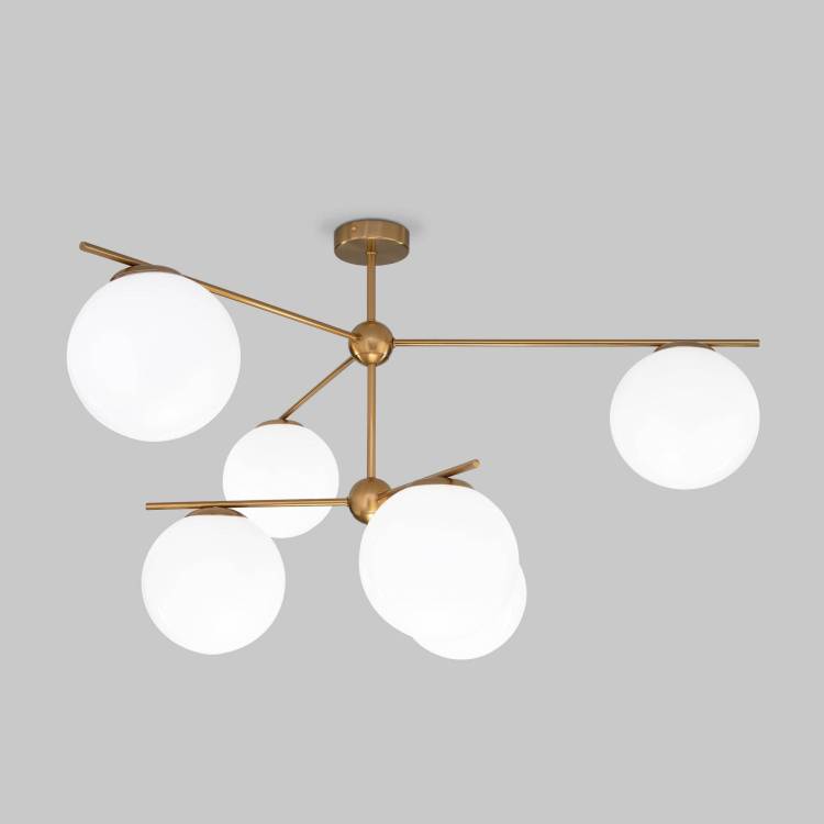 Потолочный светильник Eurosvet Marbella 60147/6 латунь Smart