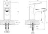 Смеситель для раковины Rush Victoria VI7135-11 фото 2