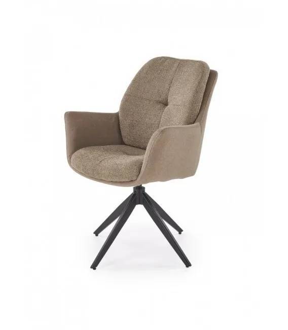 Стул кухонный Halmar K591 V-CH-K/591-KR-BRAZOWY коричневый/черный