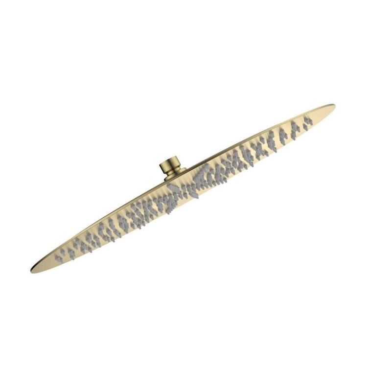 Верхний душ AQUAme AQM8606BG золотой брашированный