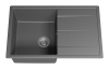 Мойка кухонная Misty Линкор LIN-78х51-04 серый шелк, 78x51 фото 5