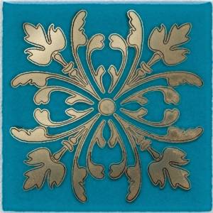 Вставка Kerama Marazzi Клемансо HGD/D252/5246 Бирюзовый 4.9x4.9