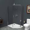 Душевой уголок BelBagno Uno 195 PH-1-100/80-C-Cr фото 2