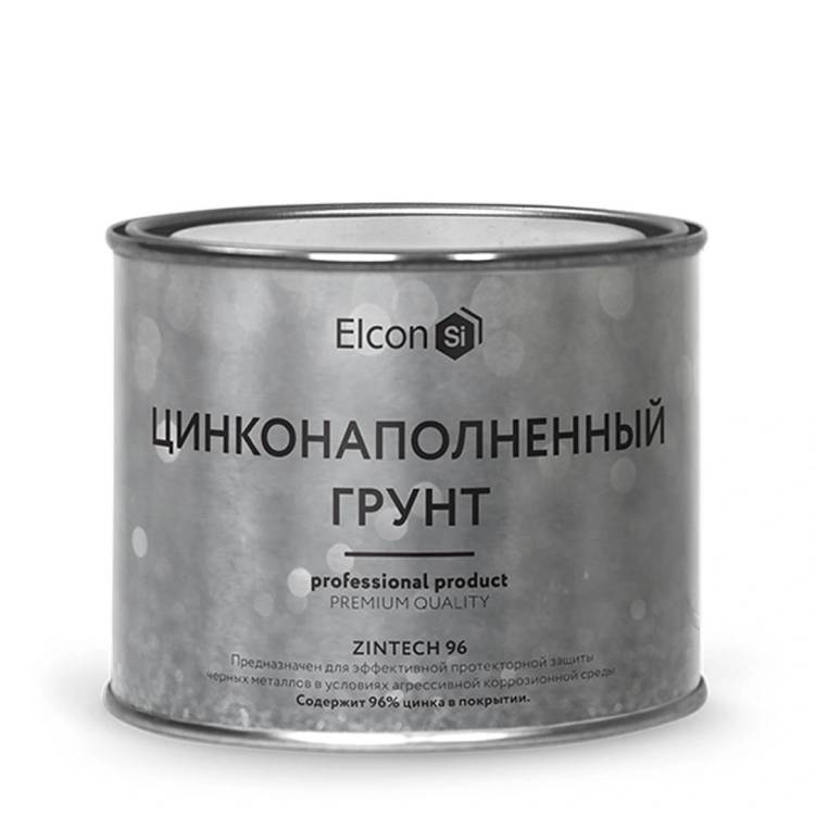 Грунт цинконаполненный Elcon Zintech 96 серый 1 кг