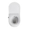 Унитаз подвесной BelBagno Uno BB3105CHR-BS/SC с сиденьем и креплением, с функцией биде и смесителем фото 6