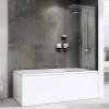 Шторка на ванну Abber Ewiges Wasser AG52080B Черный