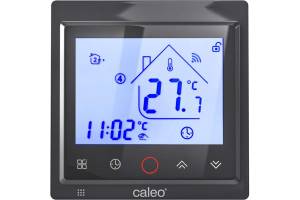 Терморегулятор Caleo С936 0К-00000753 Wi-Fi black встраиваемый, цифровой, программируемый, 3.5 кВт