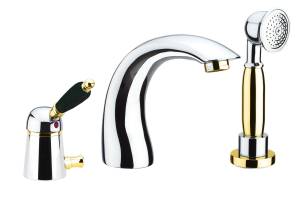 Смеситель на борт ванны Fiore Imperial Black 89CO5105