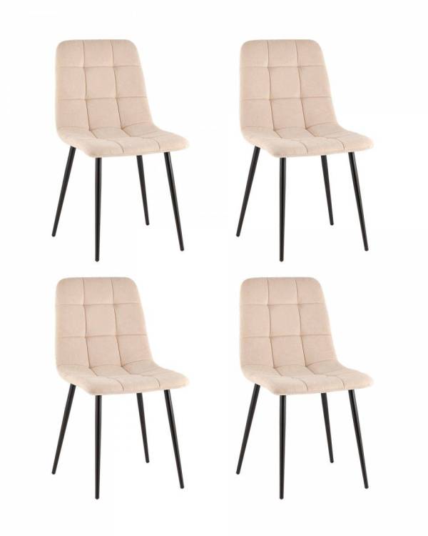 Стул Stool Group Одди Original SG002-F2-L004 X4 Бежевый 4 шт.